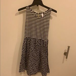 A stripped dress